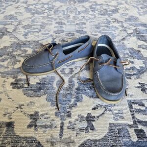 Stylish Blue Boat Shoes for Women